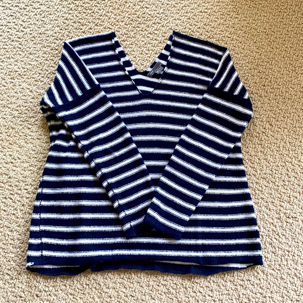 VINCE Striped Sweater